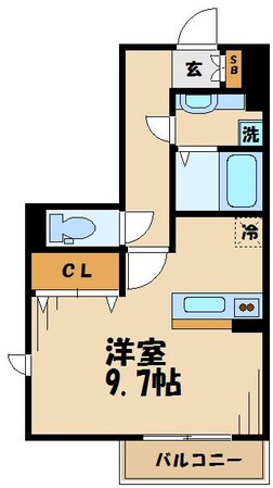 シャルマンハイムの物件間取画像